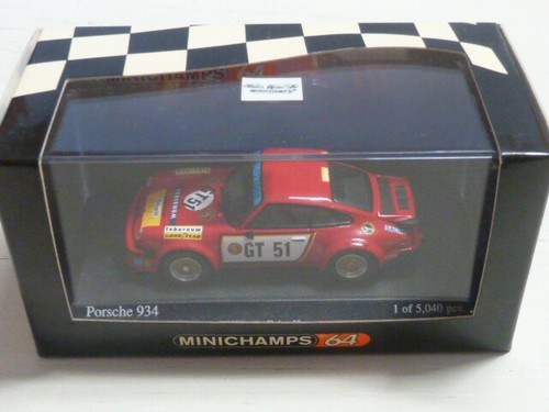 Minichamps porsche 934 - 1/64,