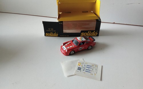 Solido ancien porsche 934 - #68,